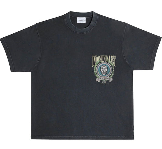Individualist “Veni Vidi Vici” Vintage Black Tee