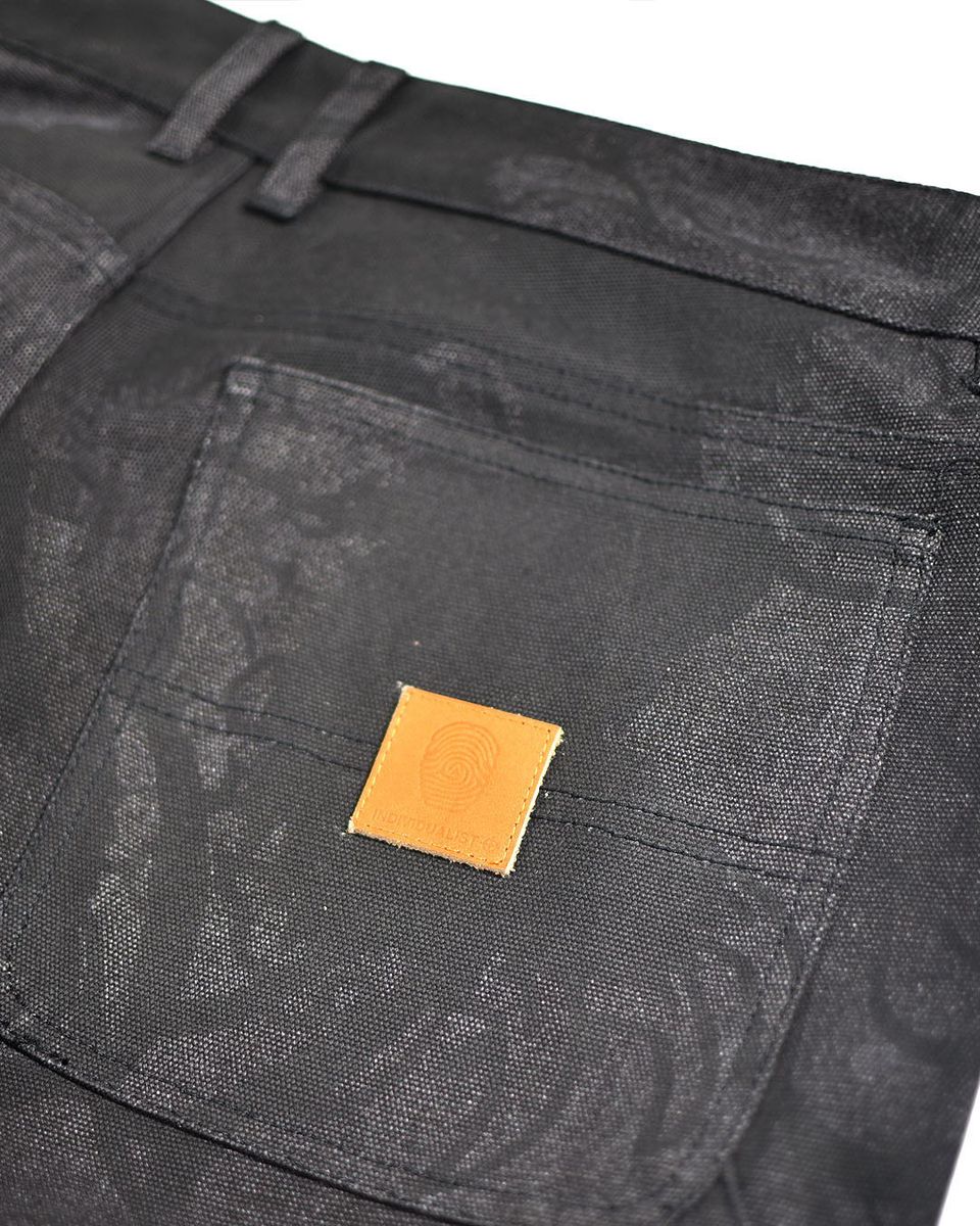 Individualist “Kintaro Print” Black Carpenter Pant