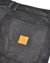 Individualist “Kintaro Print” Black Carpenter Pant