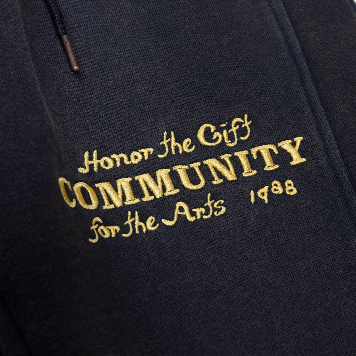 Honor The Gift "Community" Oil Black Sweat Pants