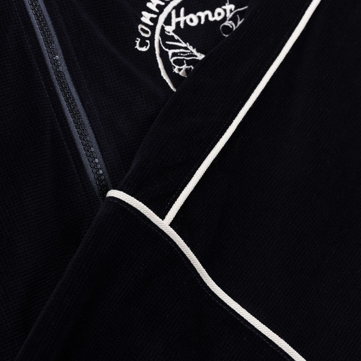 Honor The Gift "Piping" Black Track Jacket