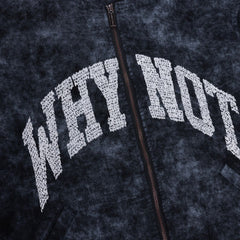 Honor The Gift "Why Not" Washed Black Twill Jacket