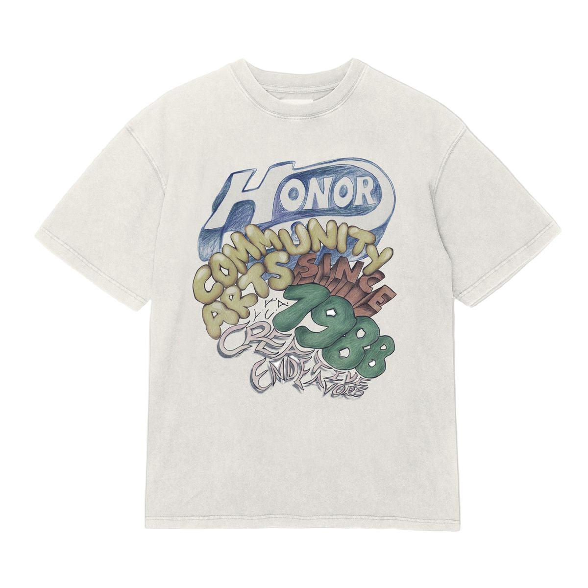 Honor The Gift "Comm Arts Creative" Bone Tee