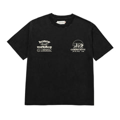 Honor The Gift "Workshop" Washed Black Tee