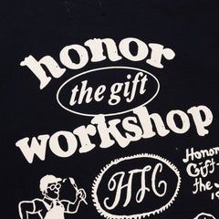 Honor The Gift "Workshop" Washed Black Tee