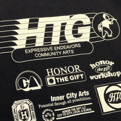 Honor The Gift "Paint Works" Black Tee