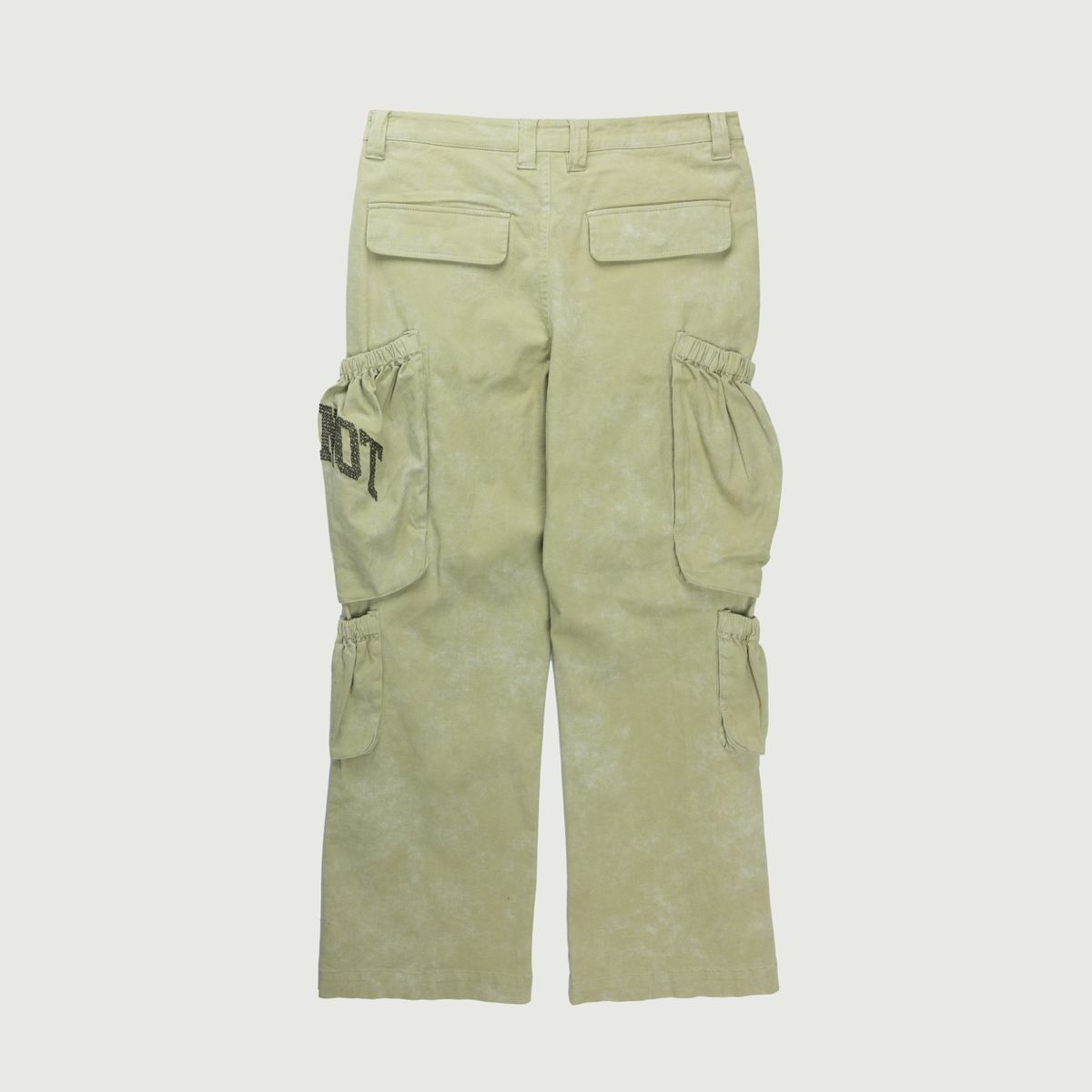 Honor The Gift "Why Not" Matcha Green Twill Pants