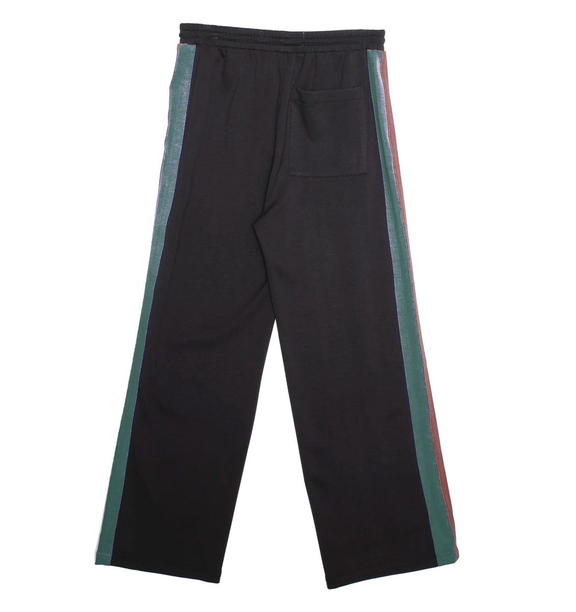 JUNGLES JUNGLES "Weave Panel" Black/Green Pants