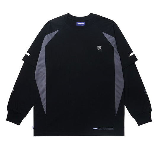 Devá States "Double Layered" Black Longsleeve T-Shirt
