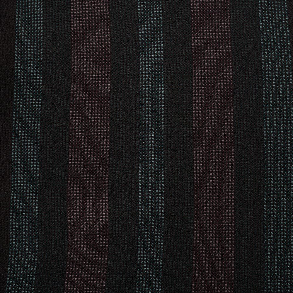 Devá States "Striped" Green/Multi Knitted Polo Longsleeve