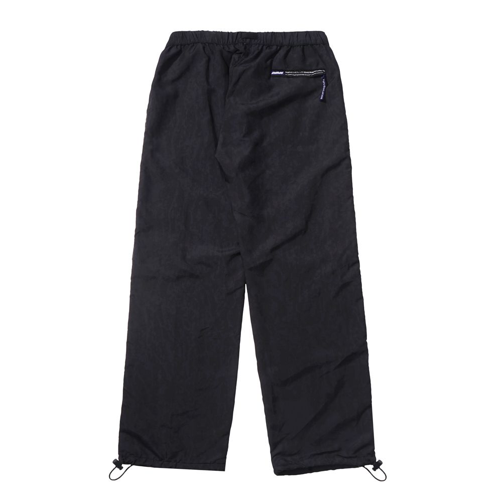 Devá States "Micro" Black Printed Nylon Trekker Pants