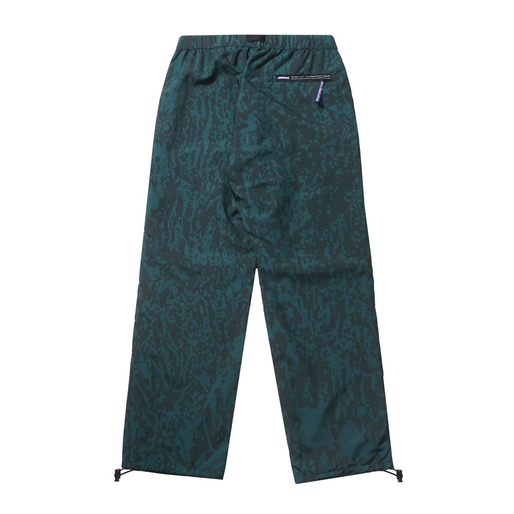 Devá States "Micro" Green Printed Nylon Trekker Pants