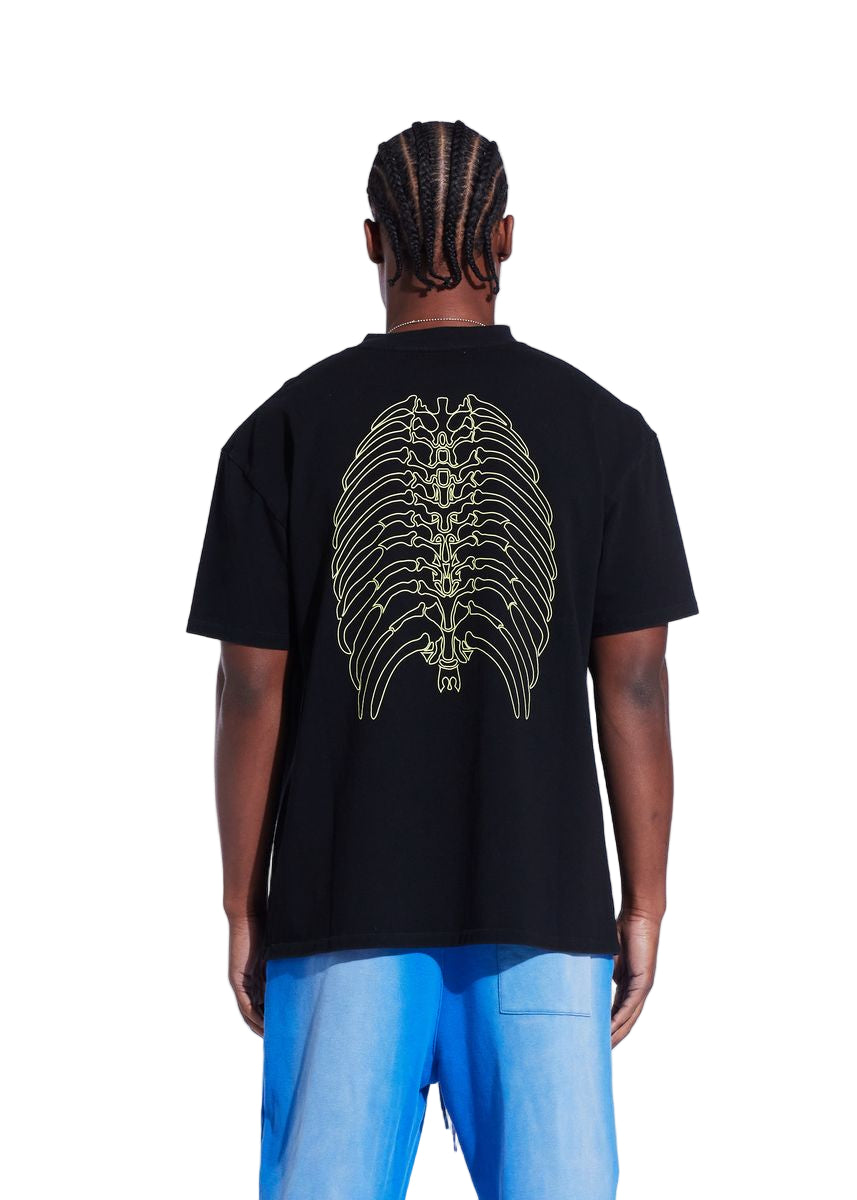 Memory Lane "Runnin' Past" Black Tee