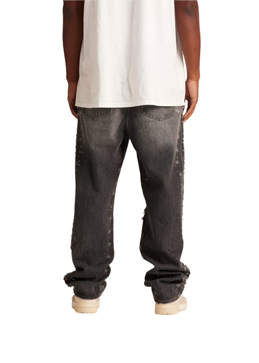 Embellish "Elias" Vintage Wash Black Denim