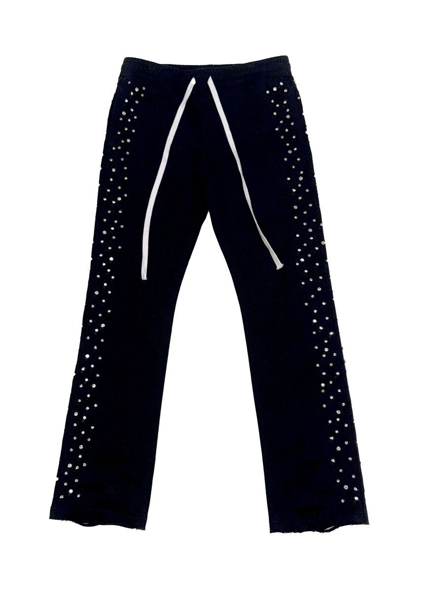 Embellish "Ice Lounge" Black Lounge Pants