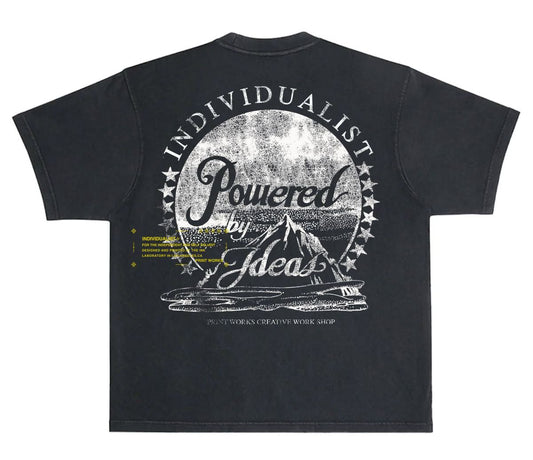 Individualist “Paramount” Vintage Black Tee