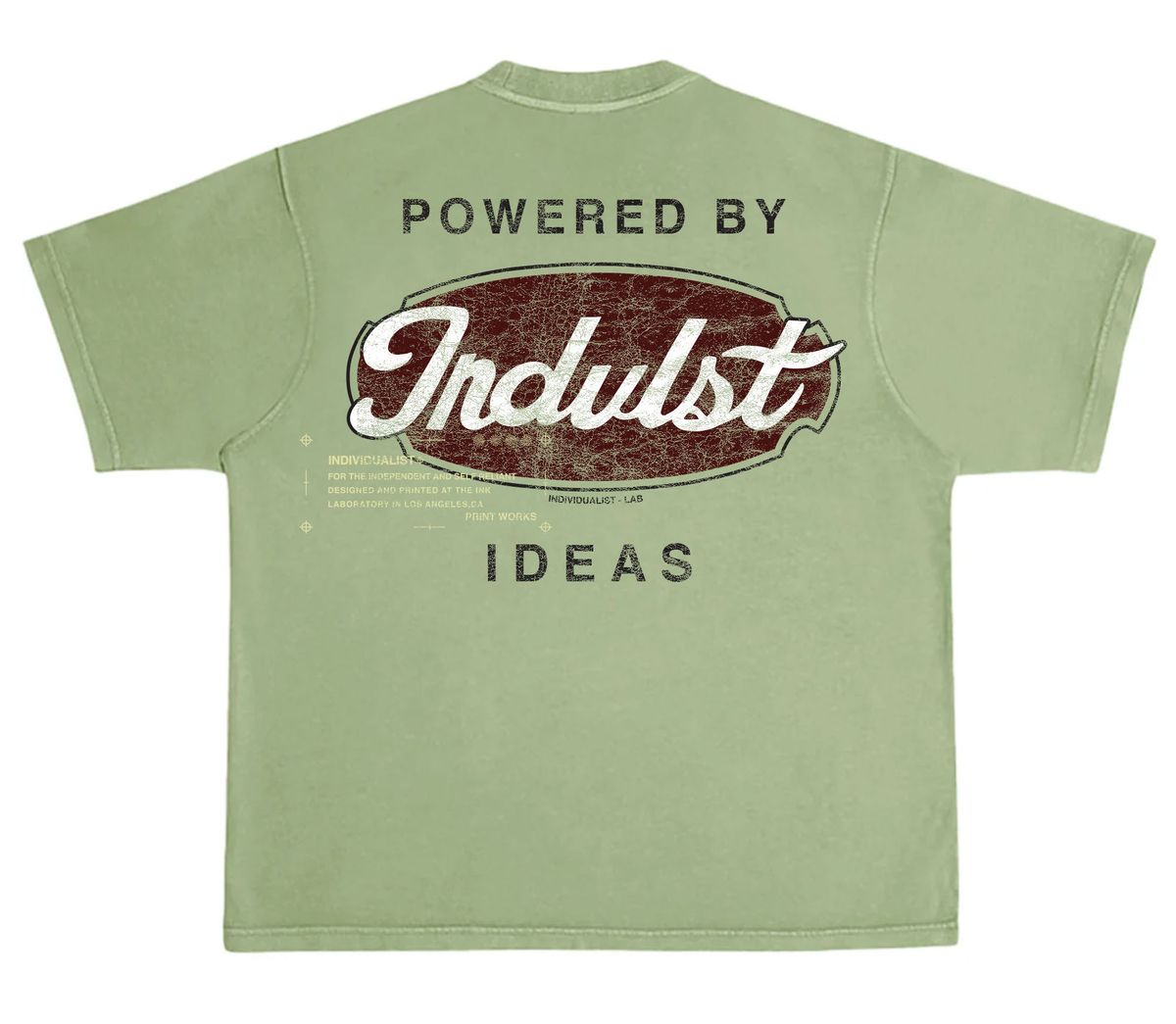 Individualist “Powered By Ideas” Matcha Tee