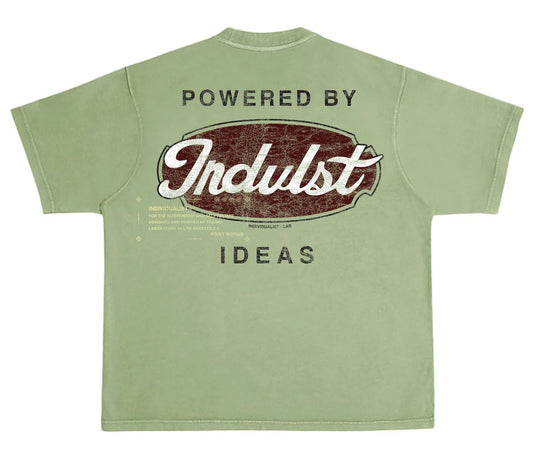 Individualist “Powered By Ideas” Matcha Tee