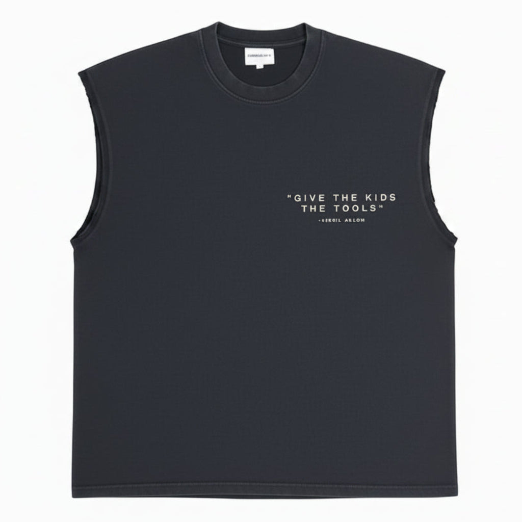 Individualist “Tools” Vintage Black Muscle Tee
