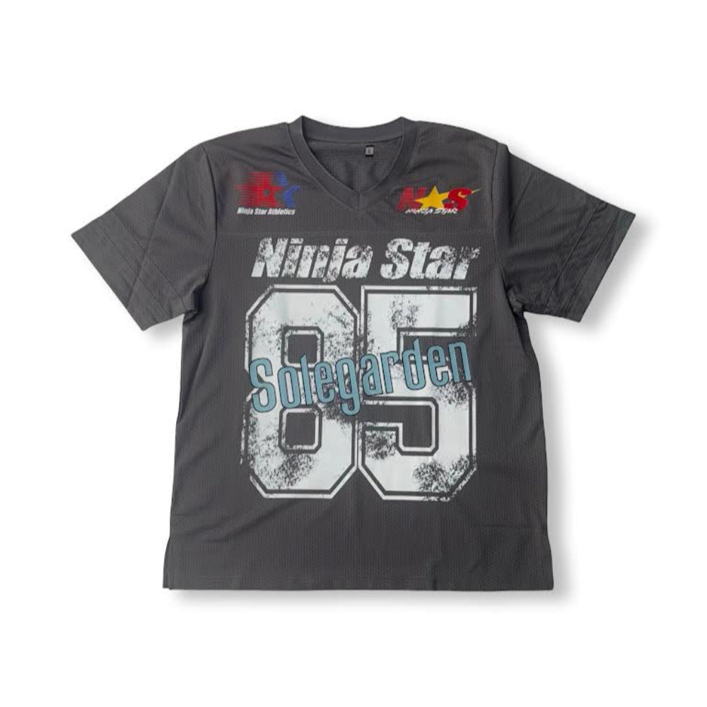 Sole Garden x FUJIMOTO Design “Ninja Star” Grey Jersey