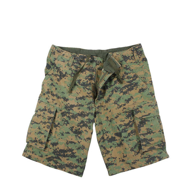 Rothco "Woodland Digital" Vintage Paratrooper Cargo Shorts