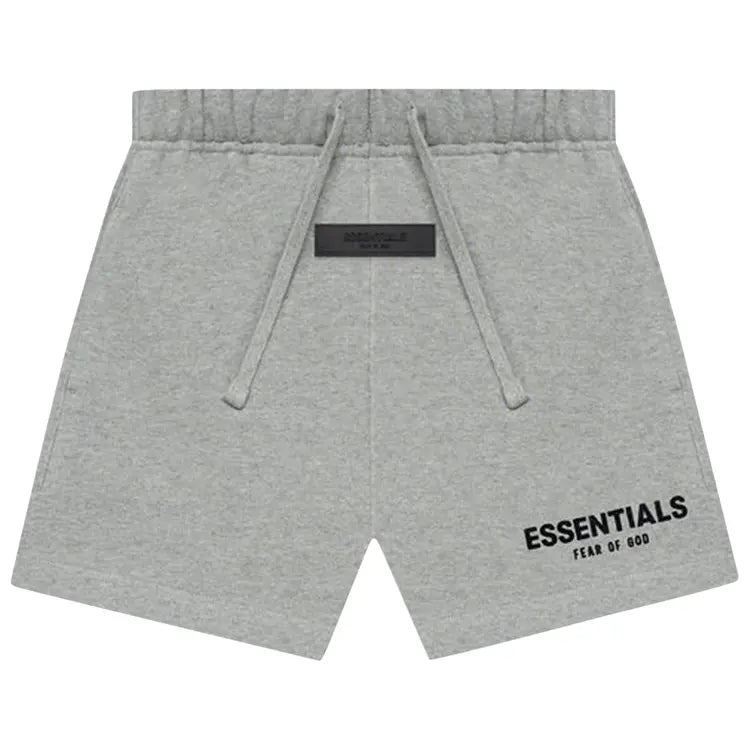 Fear Of God Essentials Kids "Dark Oatmeal" Sweatshorts