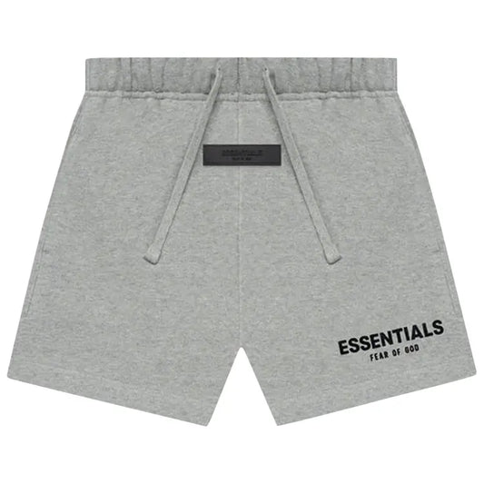 Fear Of God Essentials Kids "Dark Oatmeal" Sweatshorts