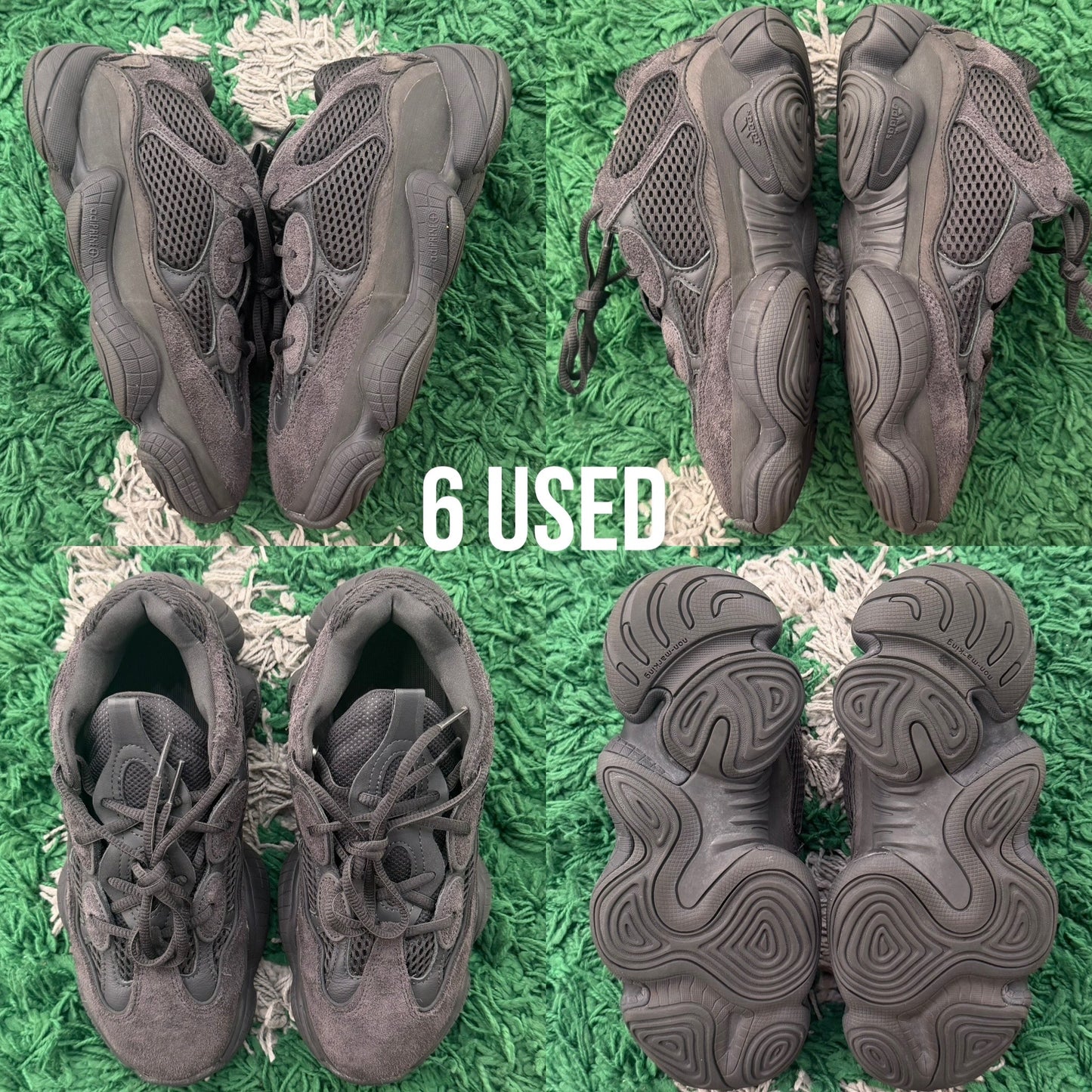 Adidas Yeezy 500 “Utility Black” USED