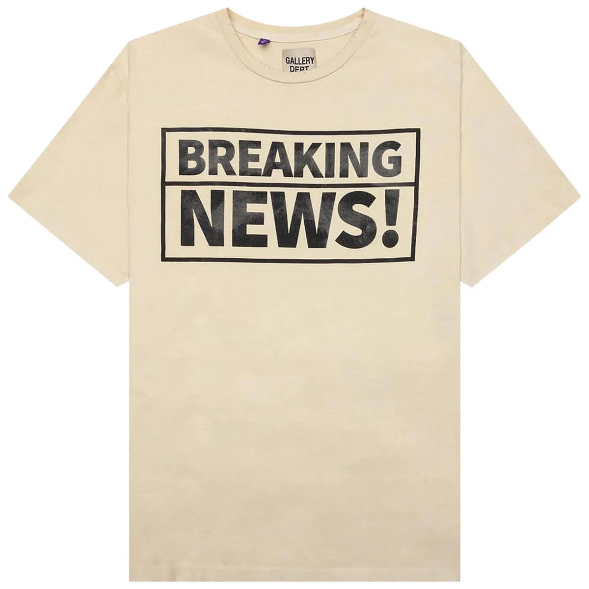 Gallery Dept. 'Breaking News' Antique White Tee
