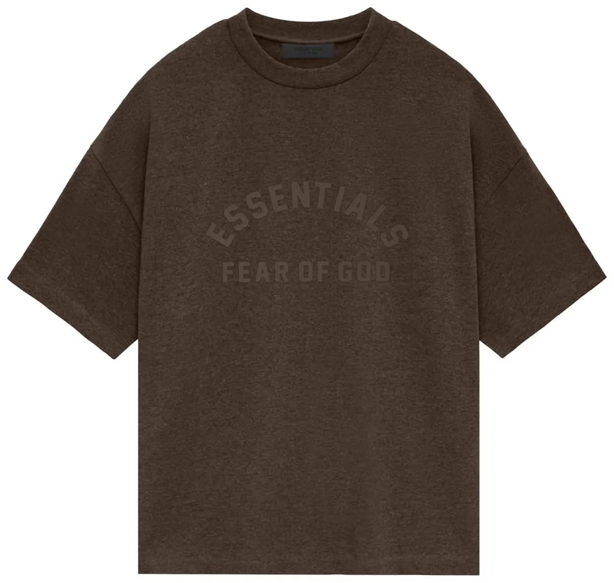 Fear of God Essentials Kids Heavy 'Heather Wood' Short-Sleeve Tee