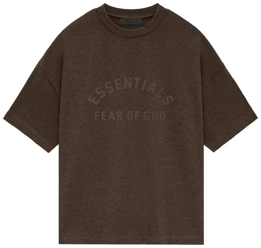 Fear of God Essentials Kids Heavy 'Heather Wood' Short-Sleeve Tee