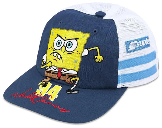 Supreme "SpongeBob Jeff Hamilton" Mesh Navy 6-Panel