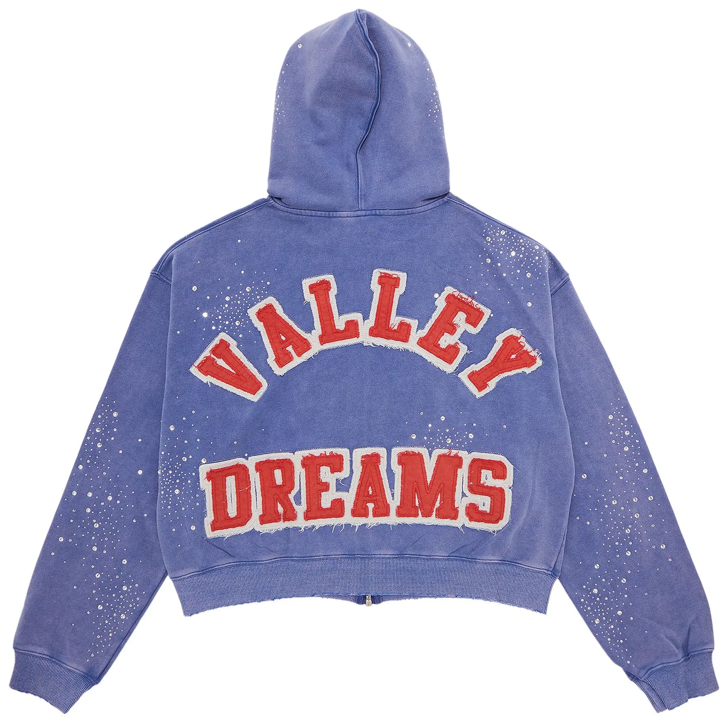 Vale Forever Sea Cluster 'Light Blue' Zip Up Hoodie