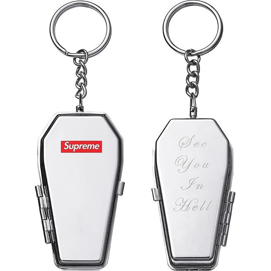 Supreme Coffin Keychain