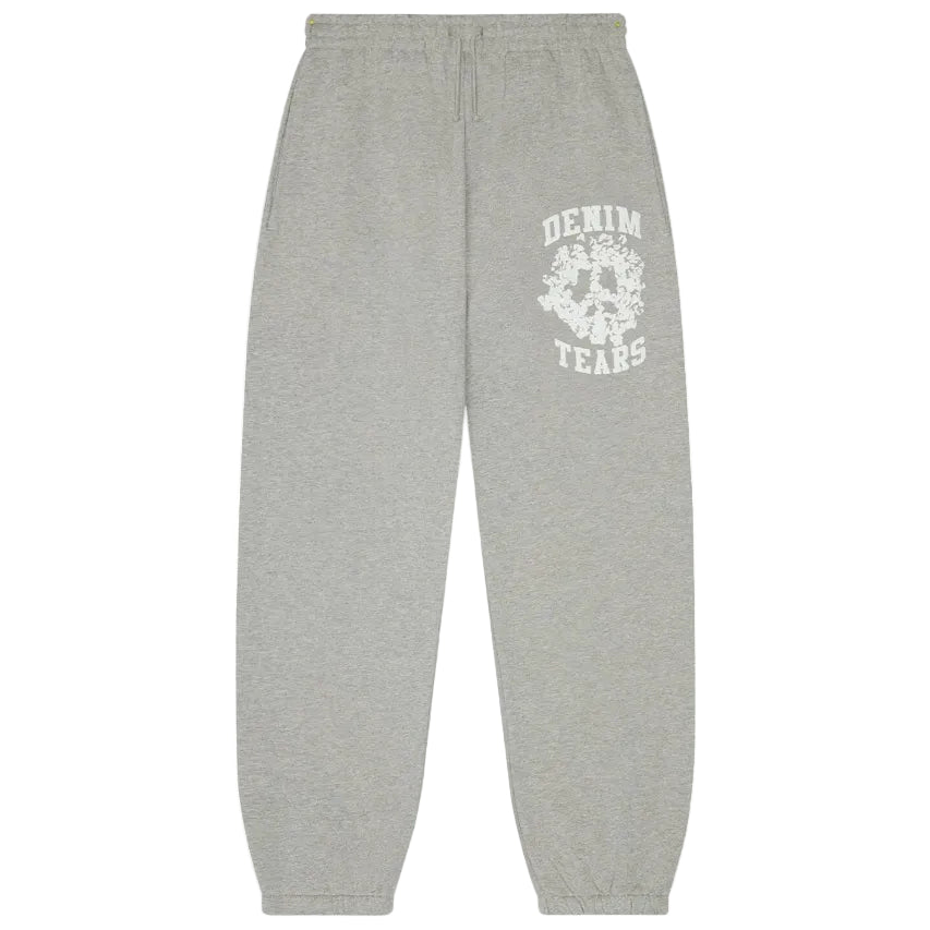 Denim Tears "Cotton Wreath Peace University" Heather Grey Pants