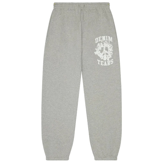 Denim Tears "Cotton Wreath Peace University" Heather Grey Pants
