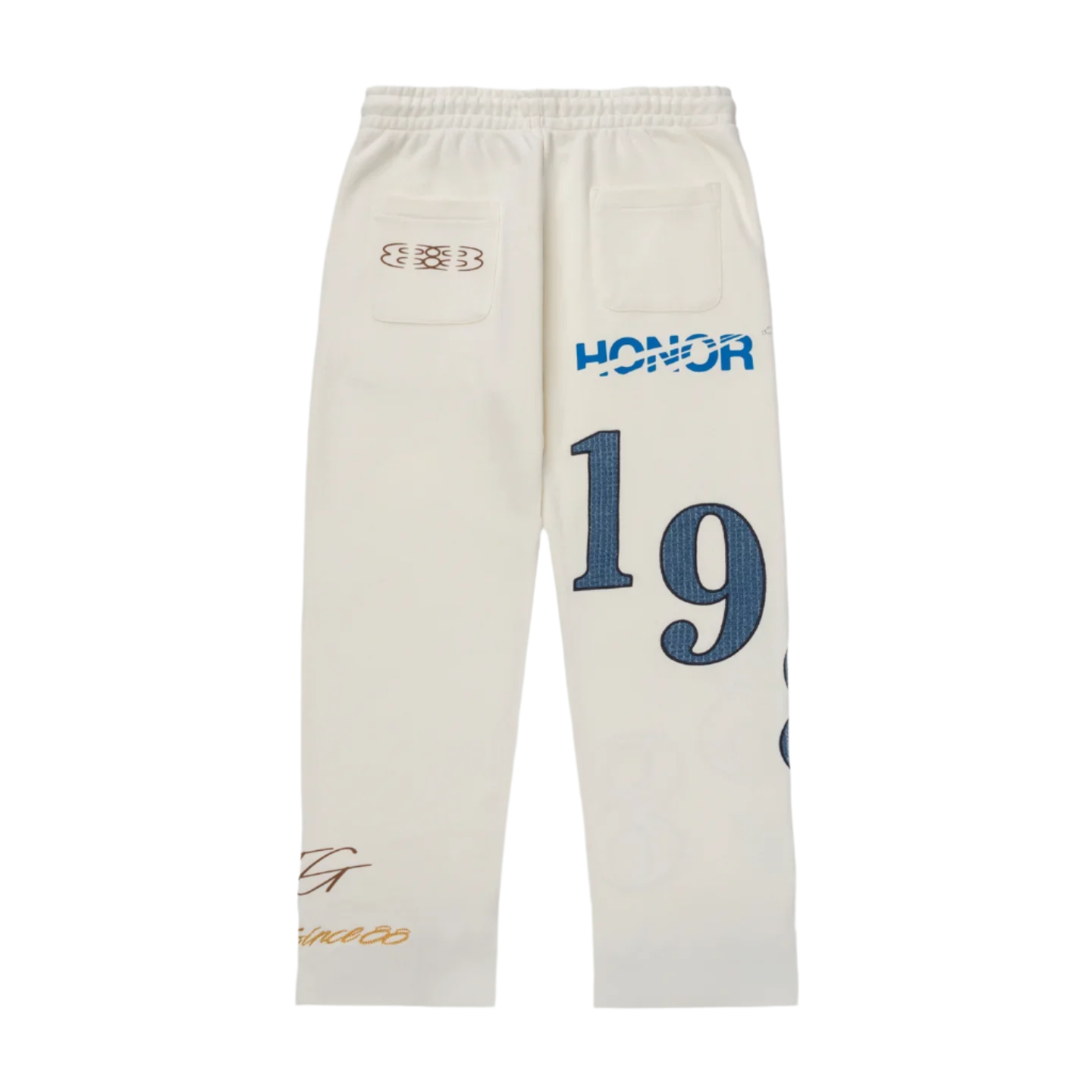 Honor The Gift "1988" White Sweatpants