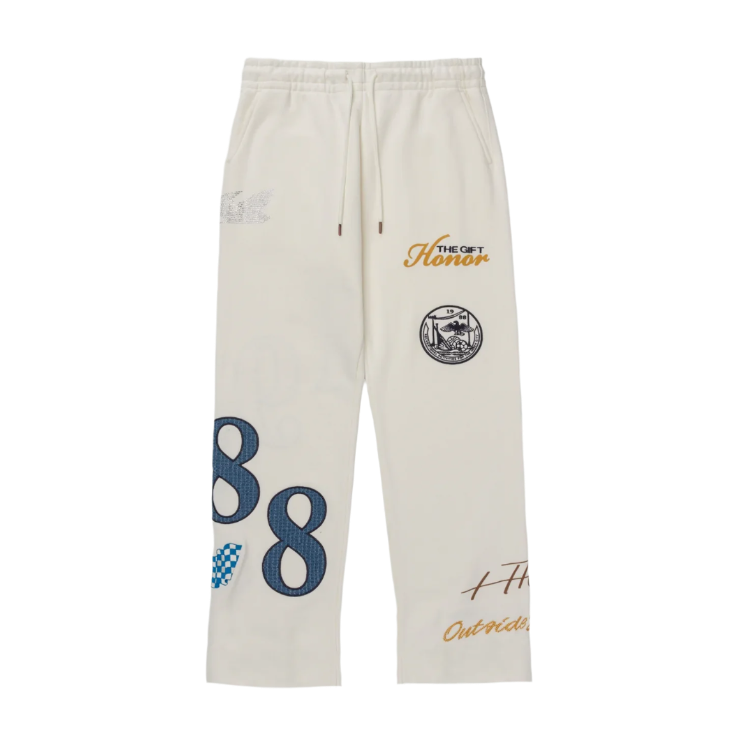 Honor The Gift "1988" White Sweatpants