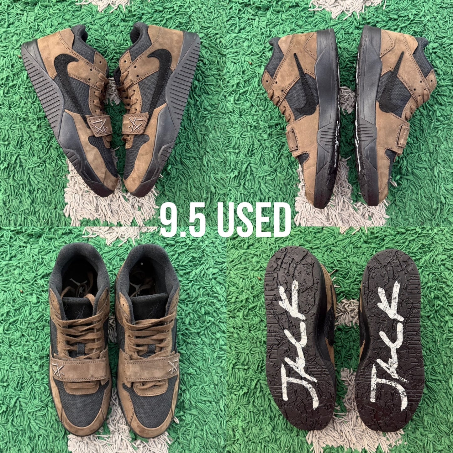Jordan Jumpman Jack TR x Travis Scott "Dark Mocha" USED