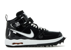 Nike Air Force 1 Mid x Off White "Black Patent Rasheed Wallace"