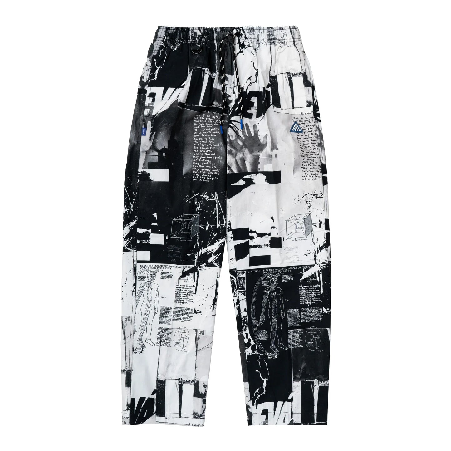 Devá States "Mosiac" White Print Pants