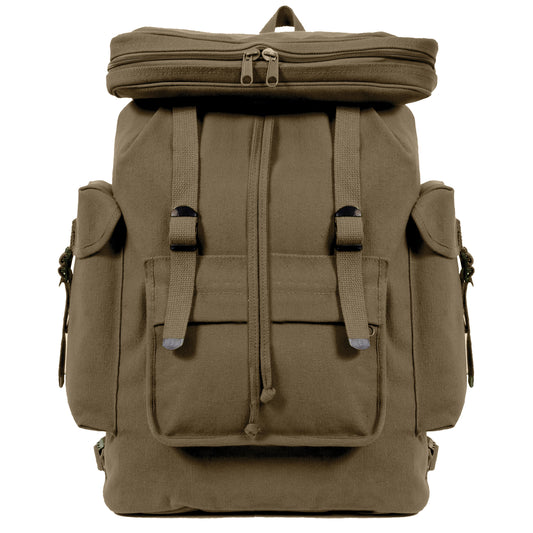 Rothco 'Canvas European Style' Brown Rucksack