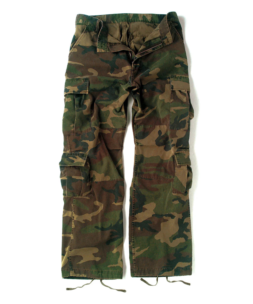 Rothco "Woodland Camo" Vintage Paratrooper Cargo Pants