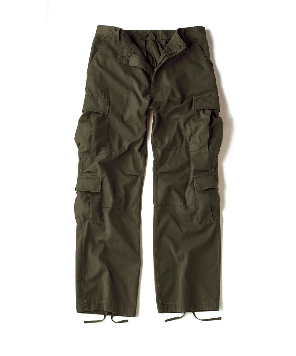 Rothco "Olive/Woodland Camo" Vintage Paratrooper Cargo Pants
