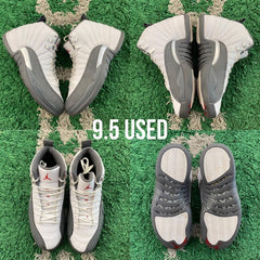 Air Jordan 12 Retro "White Dark Grey" USED