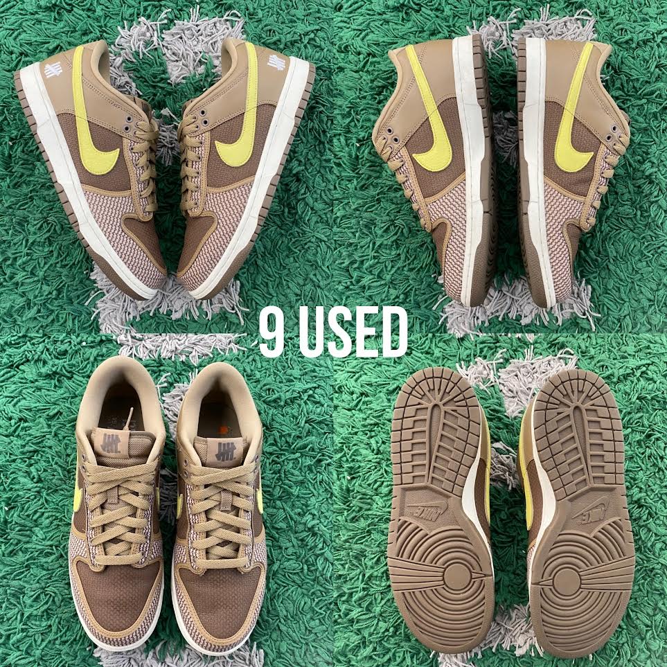 Nike Dunk Low x Undefeated "Canteen" USED