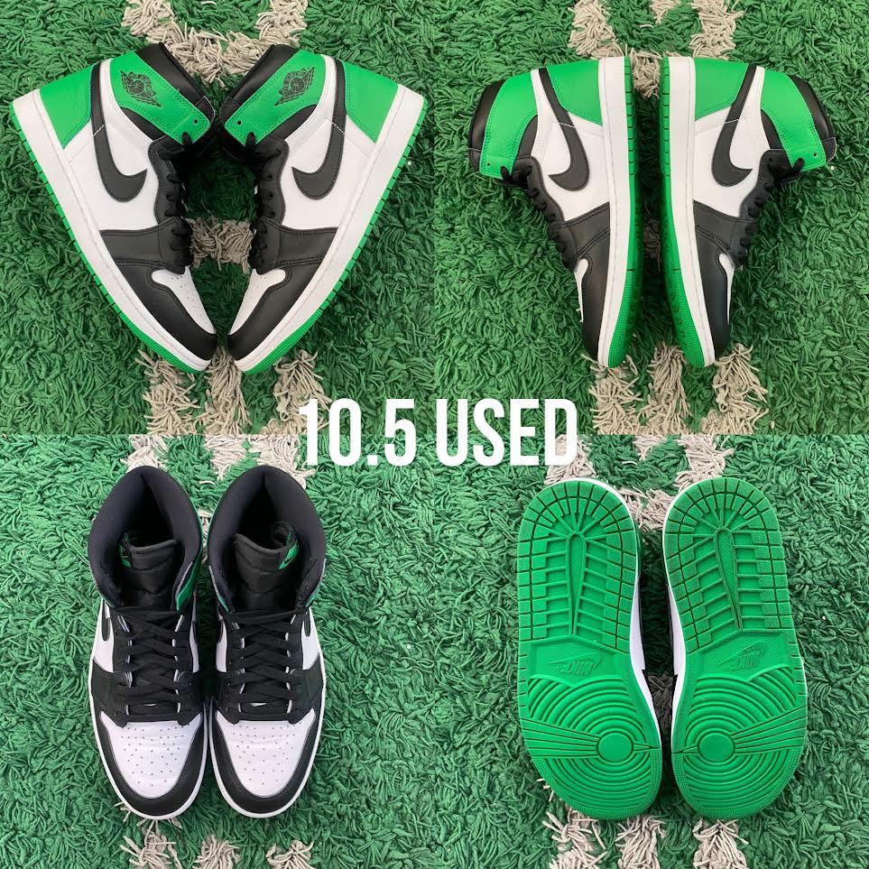 Air Jordan 1 High "Lucky Green" USED