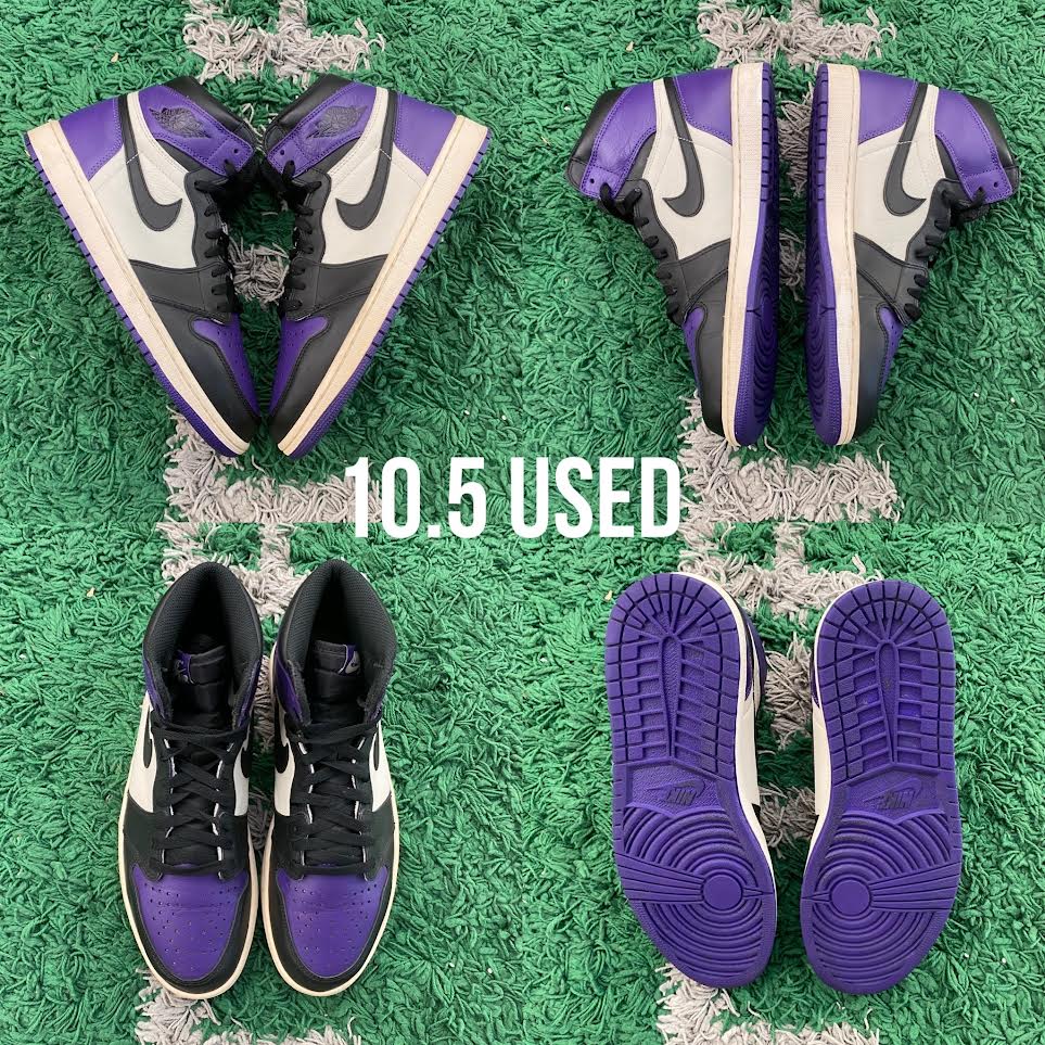 Air Jordan 1 High "Court Purple" USED