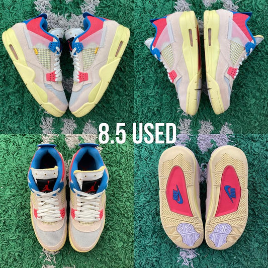 Air Jordan 4 Retro x UNION LA "Guava” USED