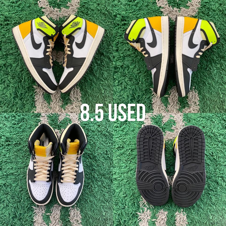 Air Jordan 1 High “Volt University Gold” USED